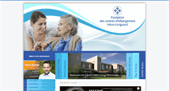 Desktop Screenshot of fondationchlongueuil.org